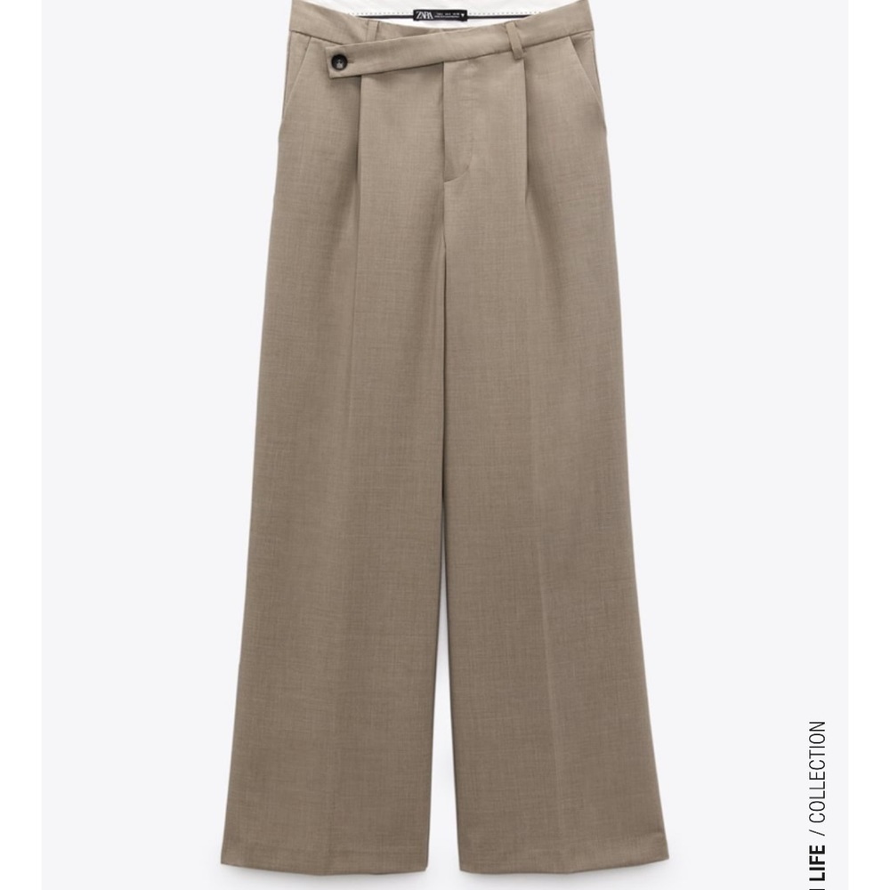 Zara FULL LENGTH ASYMMETRICAL WAIS.
MID-CAMEL​
